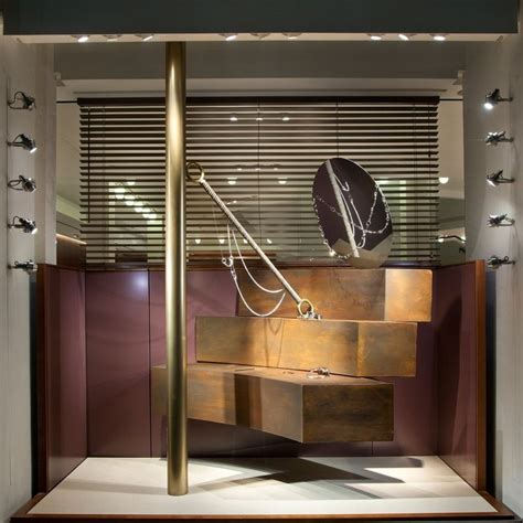 Hermès window displays by Fotis Evans, New York